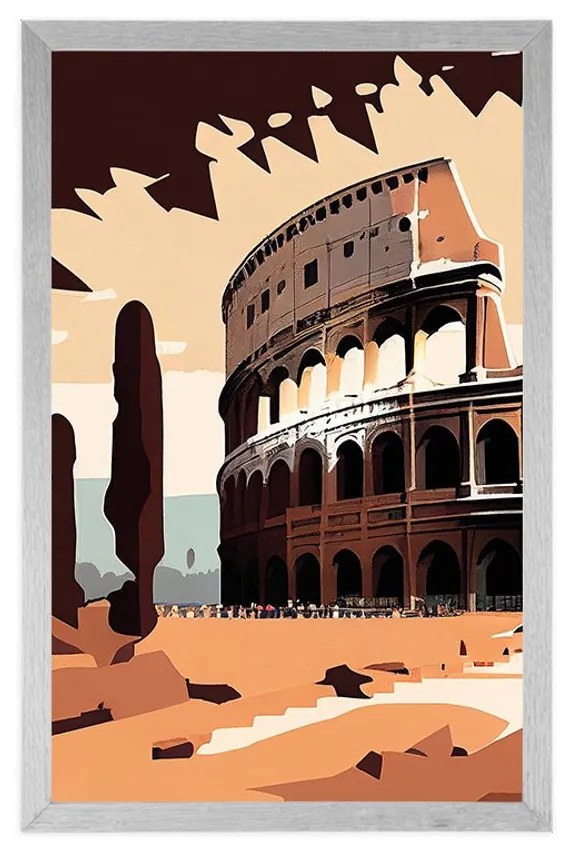 Poszter római Colosseum.