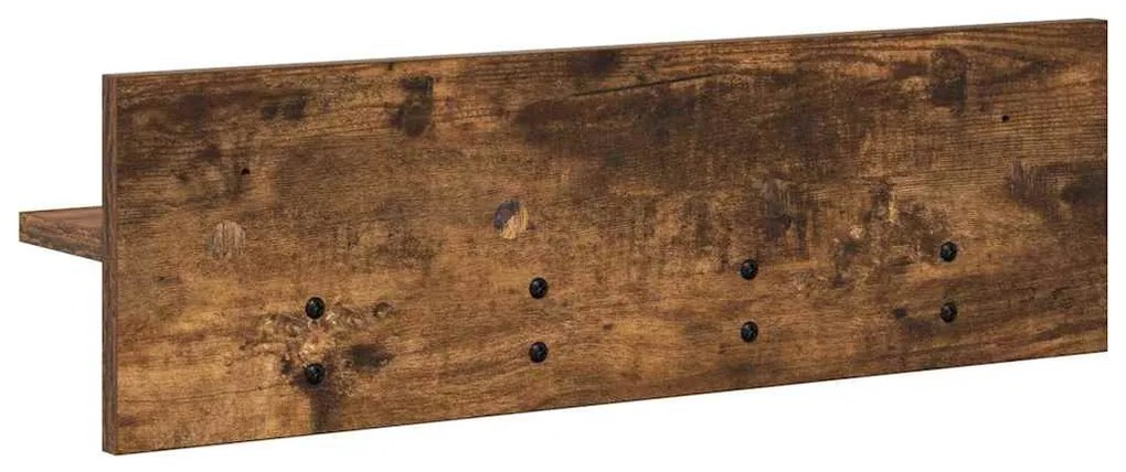 Fali Kabáthorog Füstölt tölgy 60 x 10.5 x 18 cm Faanyag