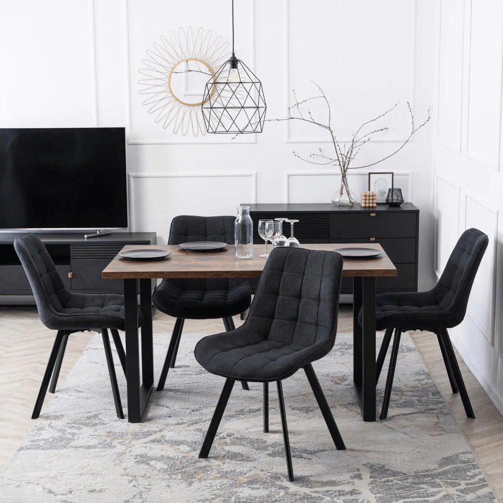 Szék fekete színben. RICK 2