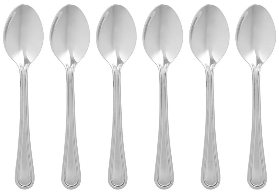 Ezüstszínű rozsdamentes acél evőeszköz készlet 6 db-os Classic – Premier Housewares