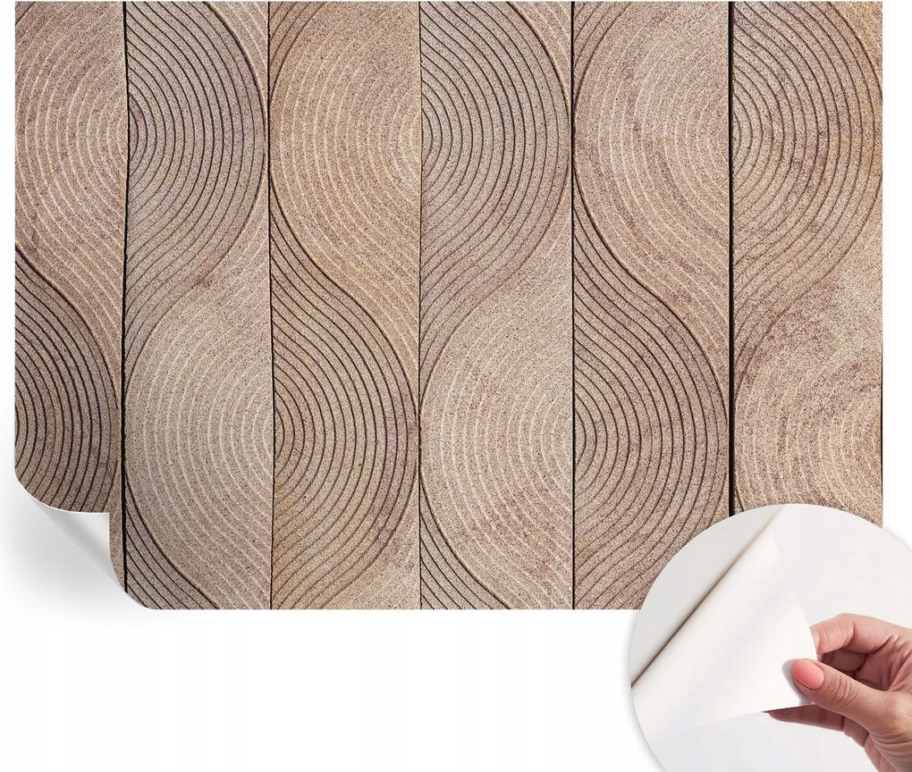 Fotótapéta Dekoratív Fali Tapéta Képek Fa Hullámok 208x146