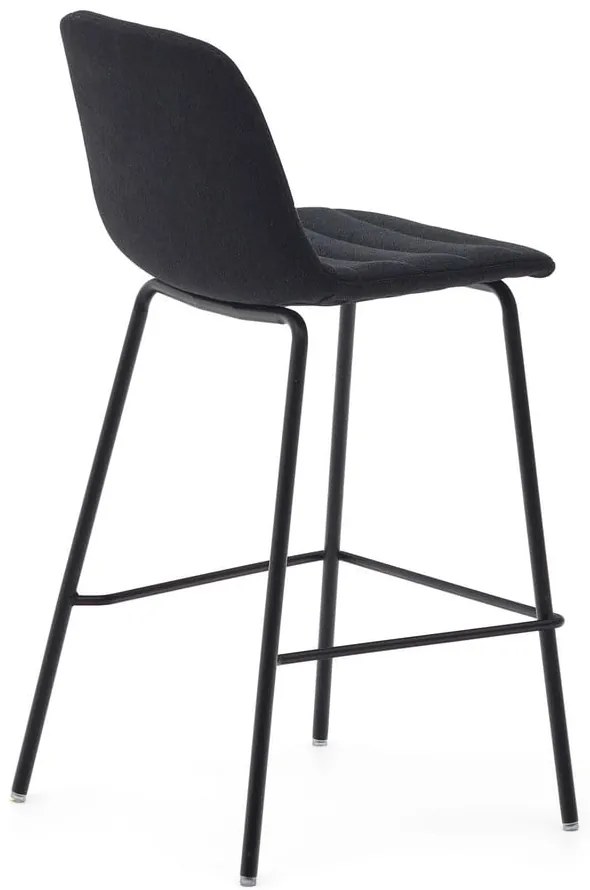 Fekete bárszék szett 2 db-os 92,5 cm Zunilda – Kave Home