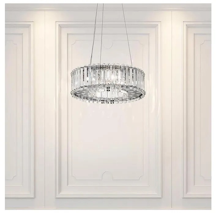 Kichler KL-CRYSTAL-SKYE-P-A- LED Fürdőszobai csillár CRYSTAL SKYE 6xG9/3W/230V IP44