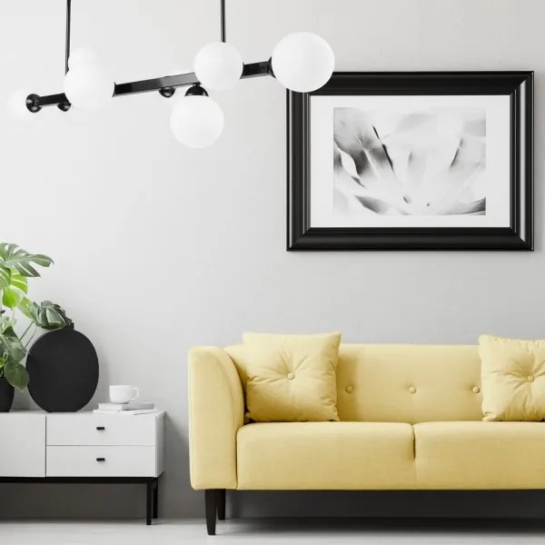 Csillár ASTRO 8xG9/5W/230V fekete