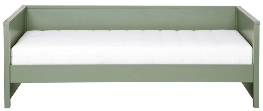 Zöld egyszemélyes ágy 90x200 cm Nikki – WOOOD