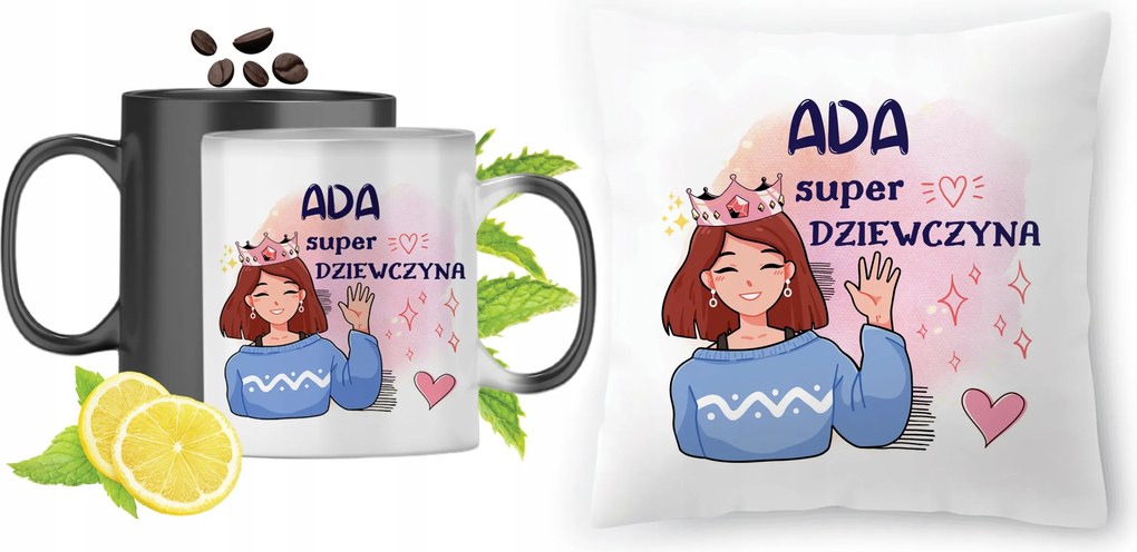 Ady Mágikus bögre fényképes nyomott mintás párna szett