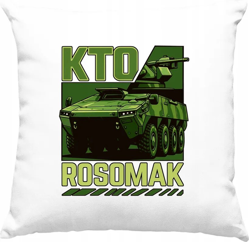 Ki Rosomak párna Rajongóknak Fehér