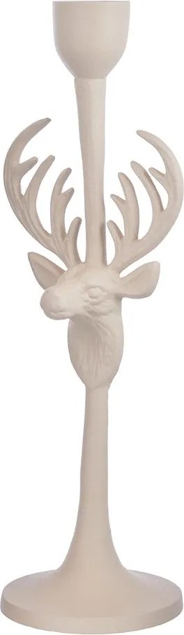 FOREST GLADE gyertyatartó szarvas 27 cm