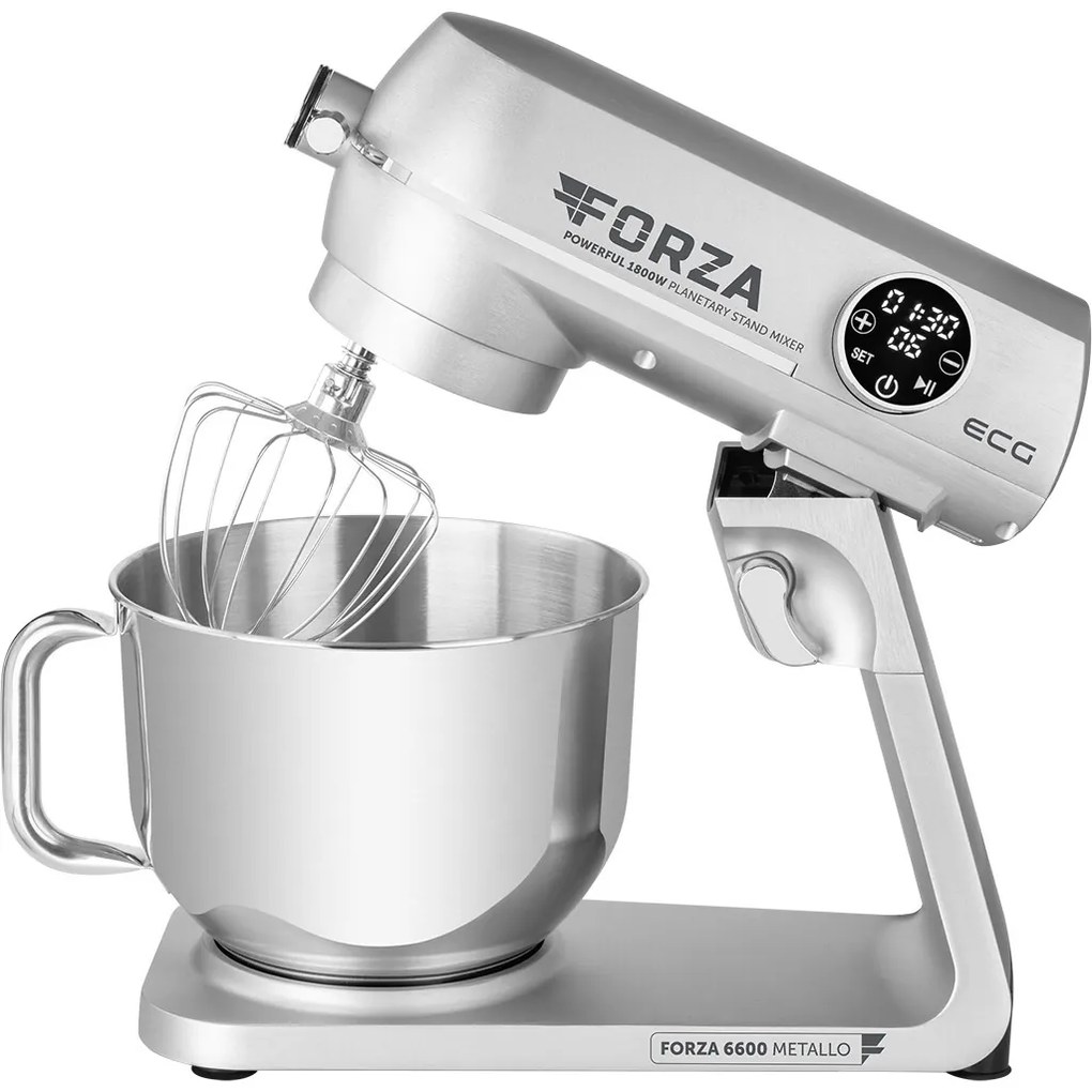 ECG Forza 6600 Metallo Argento konyhai robotgép