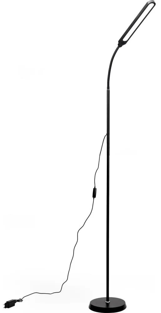 LED Dimmelhető állólámpa SIGNUS LED/10W/230V 3000/4500/6500K fekete