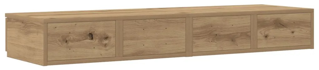 Ágytálcák Kézműves Tölgy 120x36,5x16,5 cm Mérnöki Fa