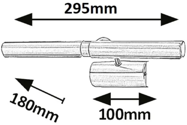 Rabalux 3644 - LED Kép megvilágító PICTURE LIGHT 2xG9/2W/230V