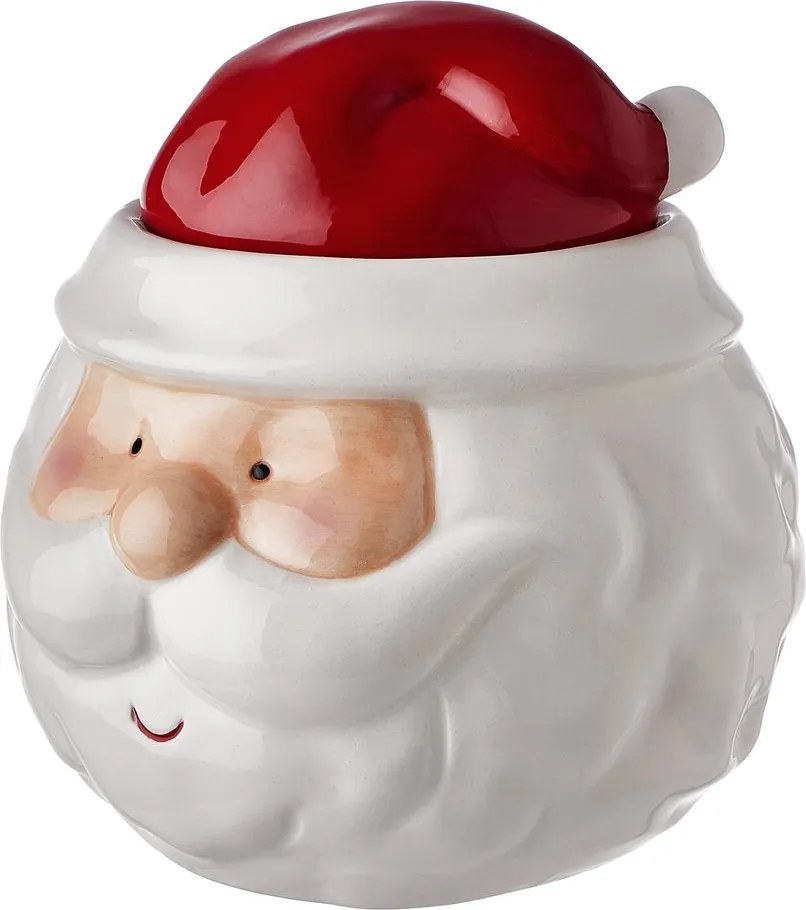 SANTA kerámia tároló doboz, Mikulás 1800ml