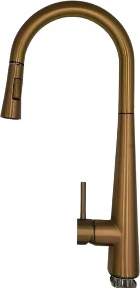 Konyhai csaptelep Réz Atina Acél kifolyócső Ww