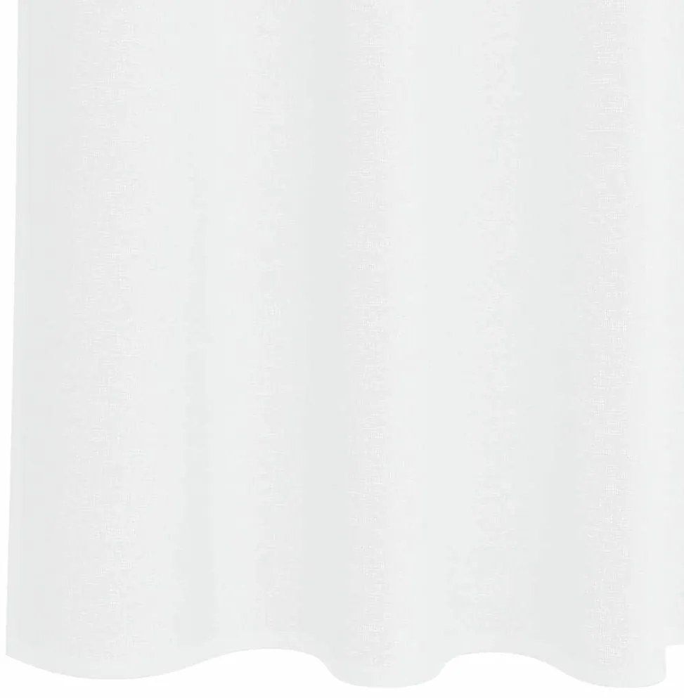 Függönyök függönyökkel 2 pcs Fehér 140x140cm Poliészter