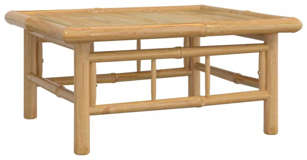 vidaXL bambusz kerti asztal 65 x 55 x 30 cm
