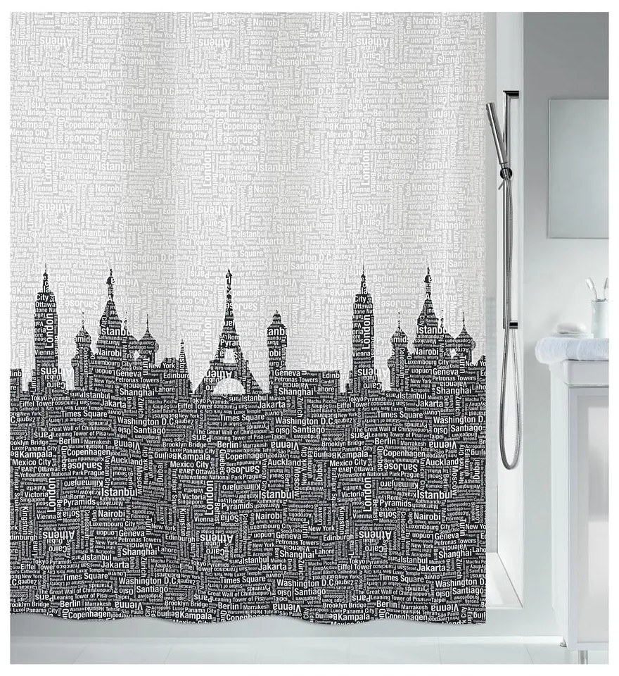 Zuhanyfüggöny 180x200 cm Urban – Spirella