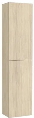 Roca Optica fürdőszobai szekrény magas 35x150x25 cm világos tölgy A857702541