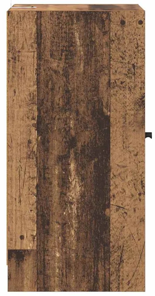 Széf Régi fa 35 x 37 x 76 cm Faanyag