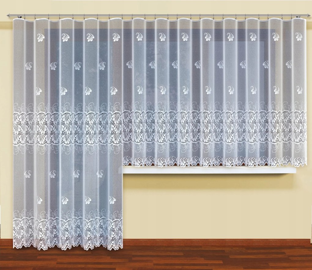 Mg Függöny 20655 jacquard 300x160 kész pol szalaggal