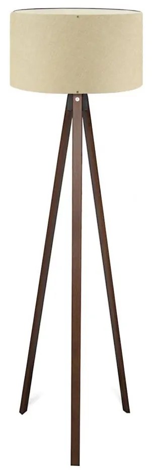 Állólámpa AYD 1xE27/40W/230V bézs/barna