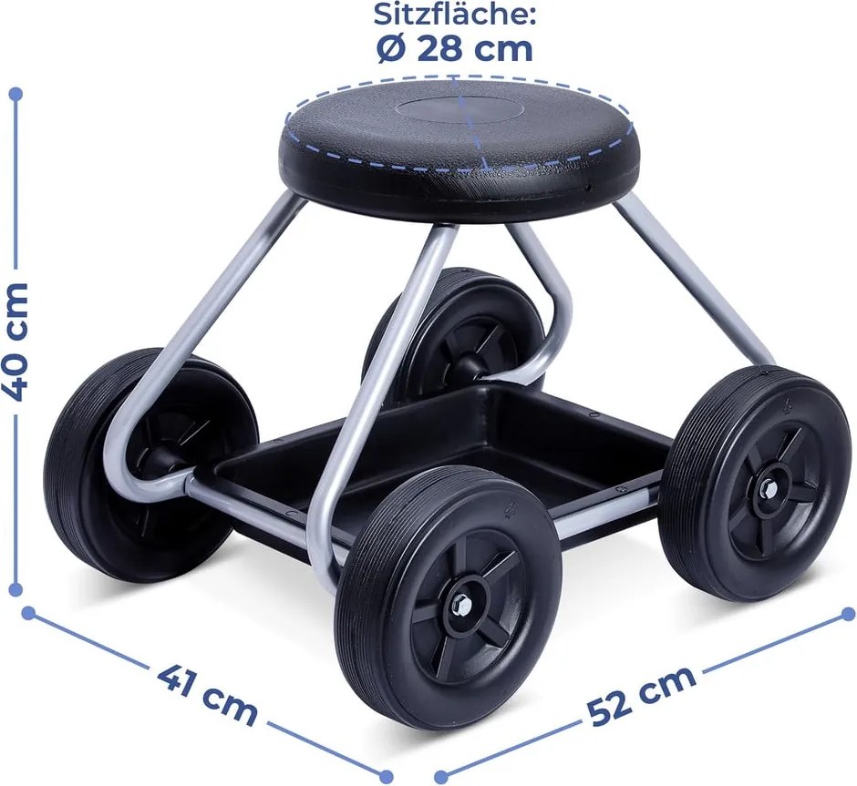 Fekete-szürke kerti ülőke Secura – Maximex