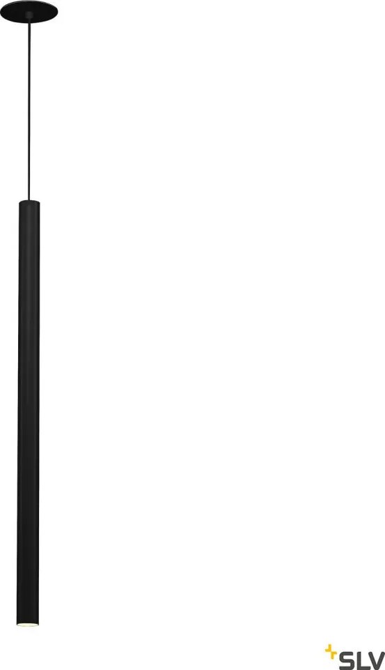 SLV 158400 HELIA Hengeres Függesztett Lámpa Fekete LED IP20