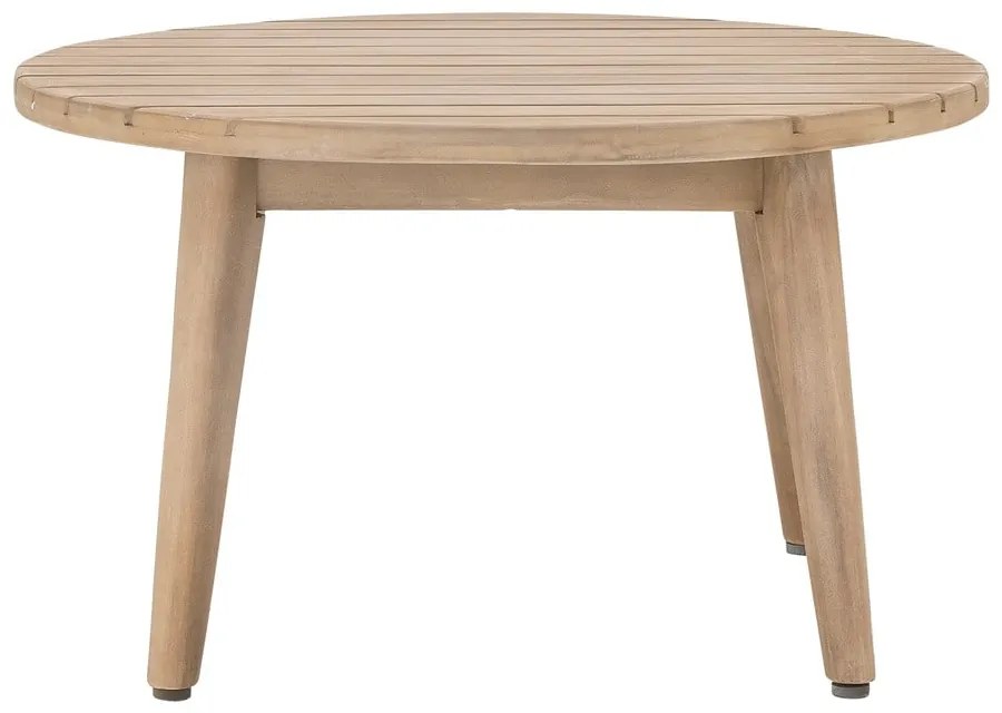 Natúr színű akácfa kerek dohányzóasztal ø 64 cm Sorrento – Bloomingville