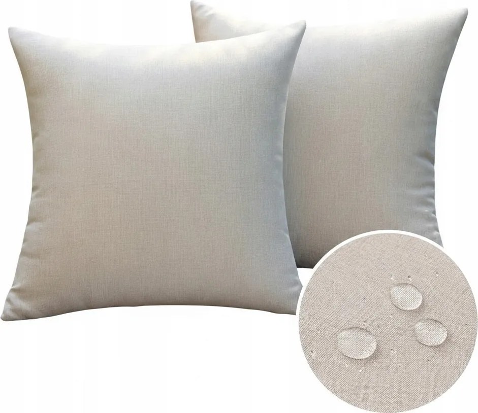 P/22 Emema Vízálló párnahuzat 50 x 50 cm bézs 2db