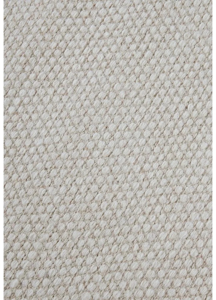 Krémszínű kézi szövésű gyapjúkeverék szőnyeg 120x170 cm Pradesh Natural White – Elle Decoration