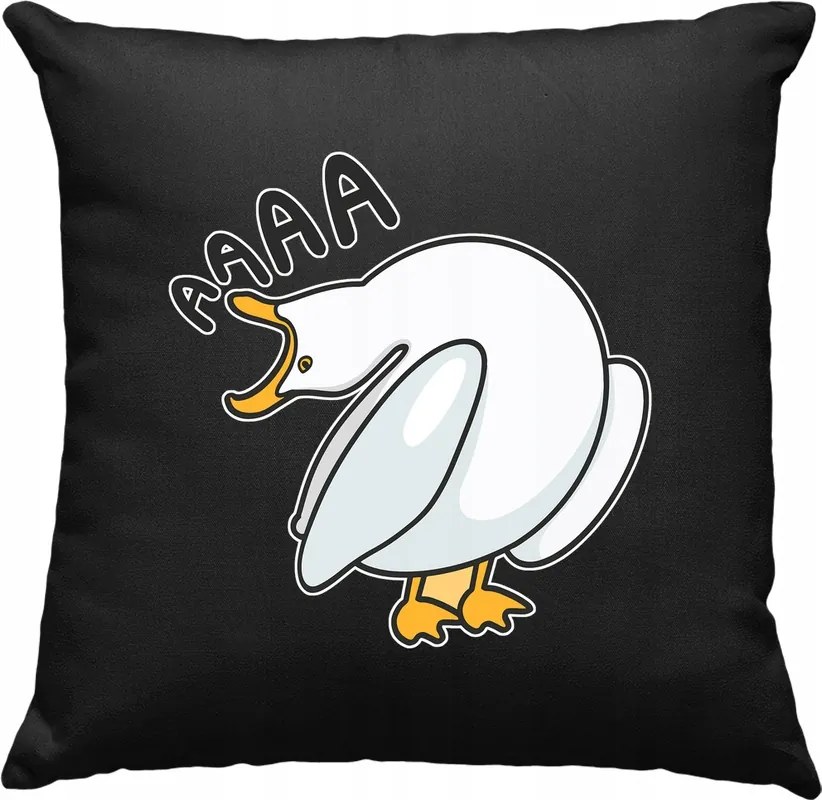 Lúzer párna Madár Mem Aaa fekete