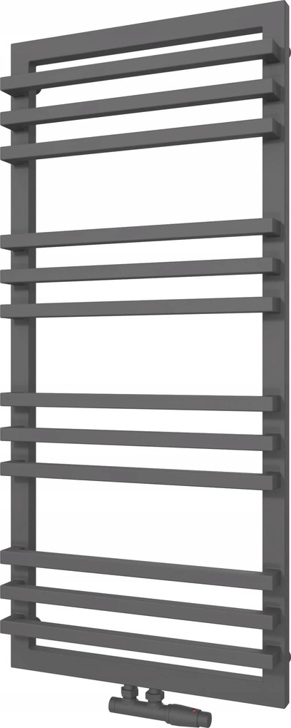 Radiátor New York H1200 L540 Fekete Fényes