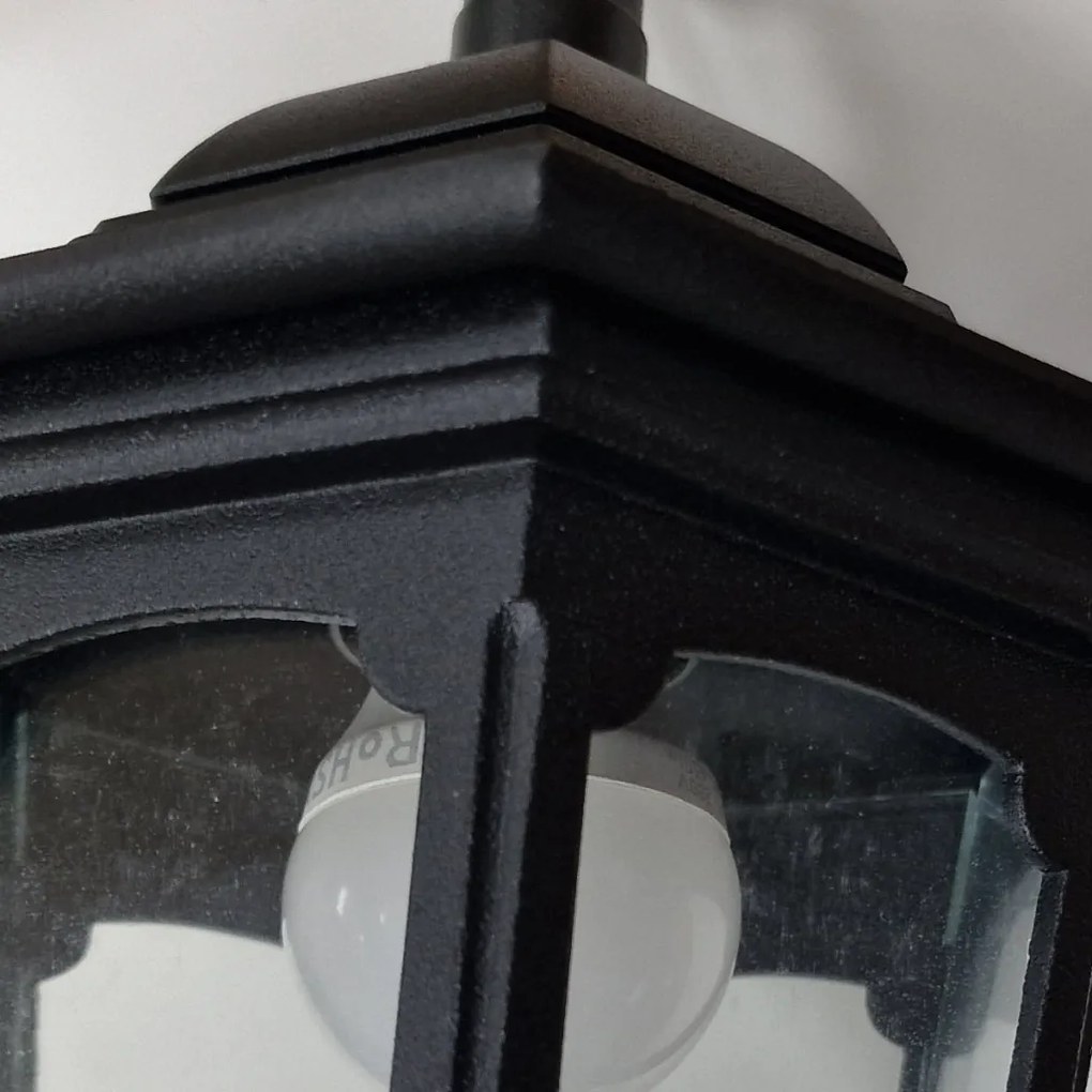 Elstead Lighting Parish PRM9-BLACK Függőlámpa 1x60W/E27 IP44