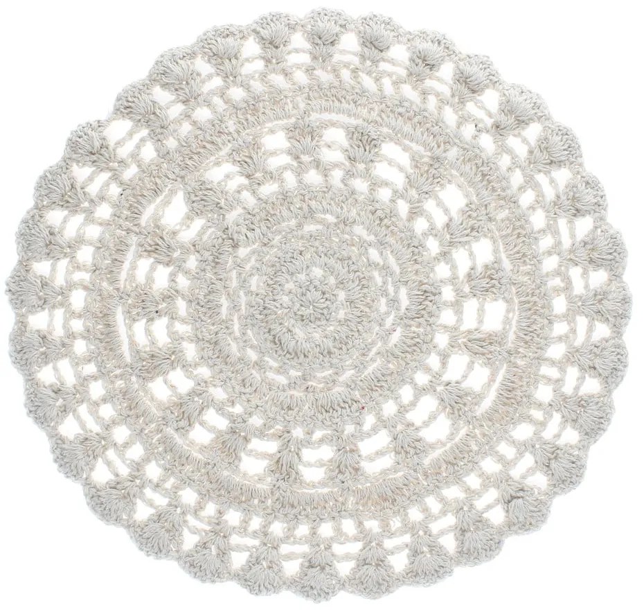 Pamutkeverék tányéralátét ø 35 cm Crochet – Rex London