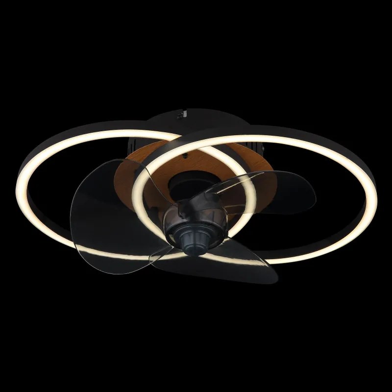 Globo Karen 03661 távirányítós mennyezeti ventilátoros lámpa, 24W LED, 2700K-6500K, 28-490 lm