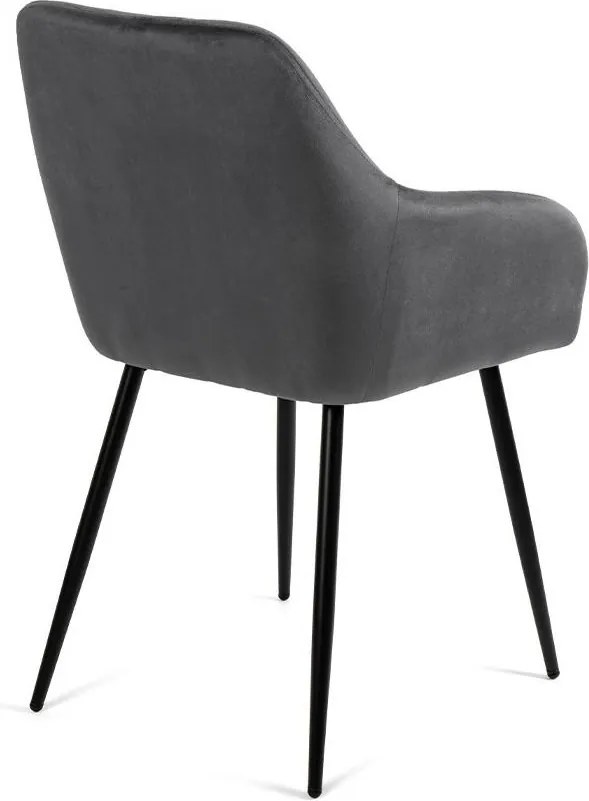 AVENBERG LOREN Étkezőszék szett - 2 db, szürke