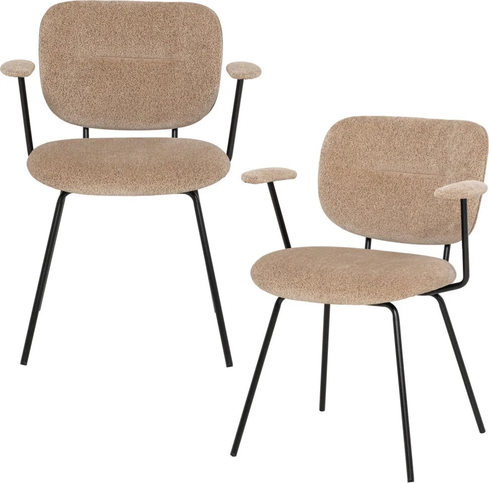 Brint karfás design szék, 2 db
