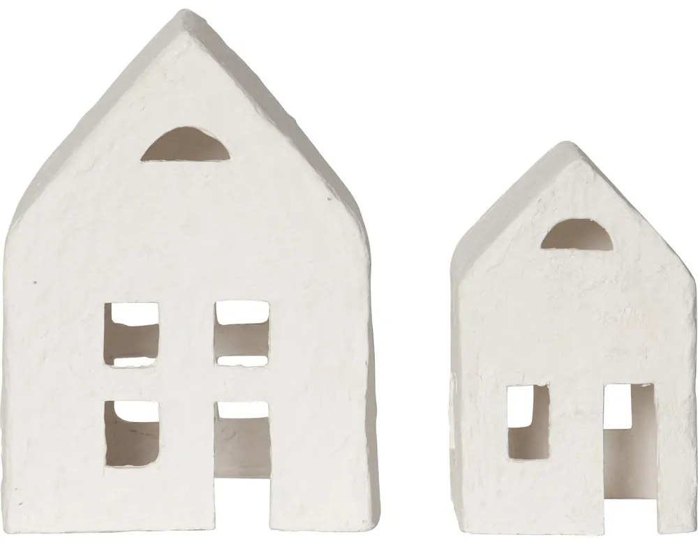 Fehér karácsonyi fénydekoráció szett 2 db-os Plain – Star Trading