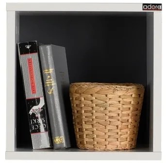 Fali polc 33x33 cm fehér