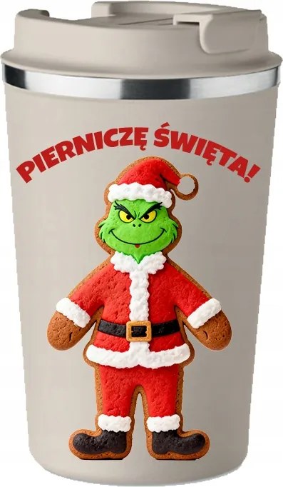 Thermo bögre karácsonyi ajándék Grincs mézeskalács karácsony vicces
