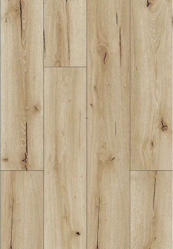 Mexen Sun Valley vinyl parketta 1240 x 182 mm SPC 6,5 mm, IXPE Alsó réteg 1,5 mm, 4 V-Fuga, Tölgy - F1006-1240-182-505-4V1-01