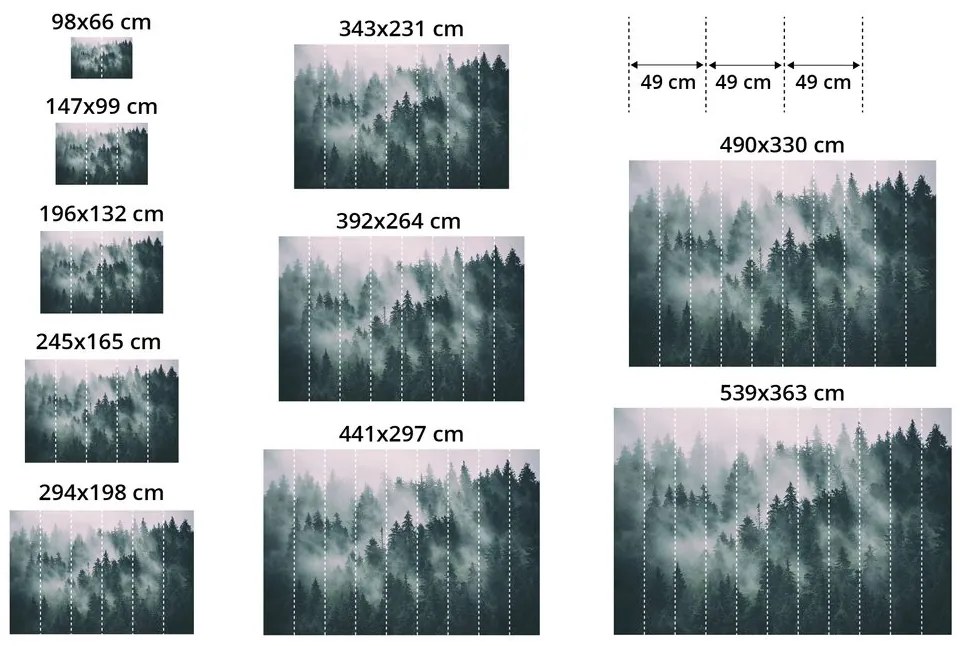 Öntapadó tapéta geometrikus harmónia