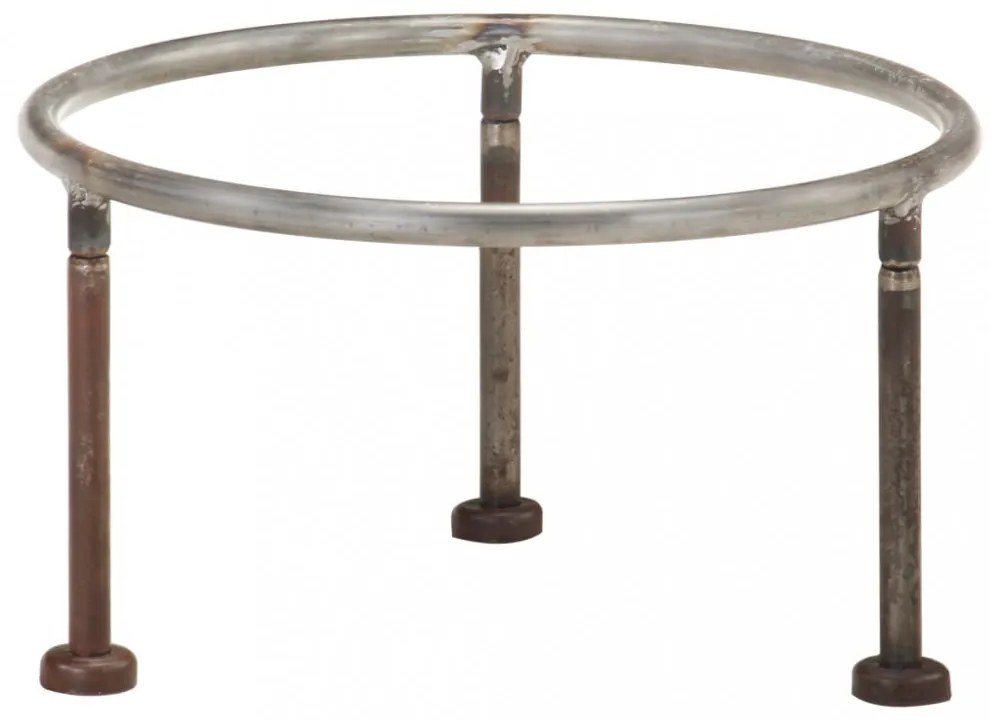 rusztikus vas tűztál Ø 40 cm