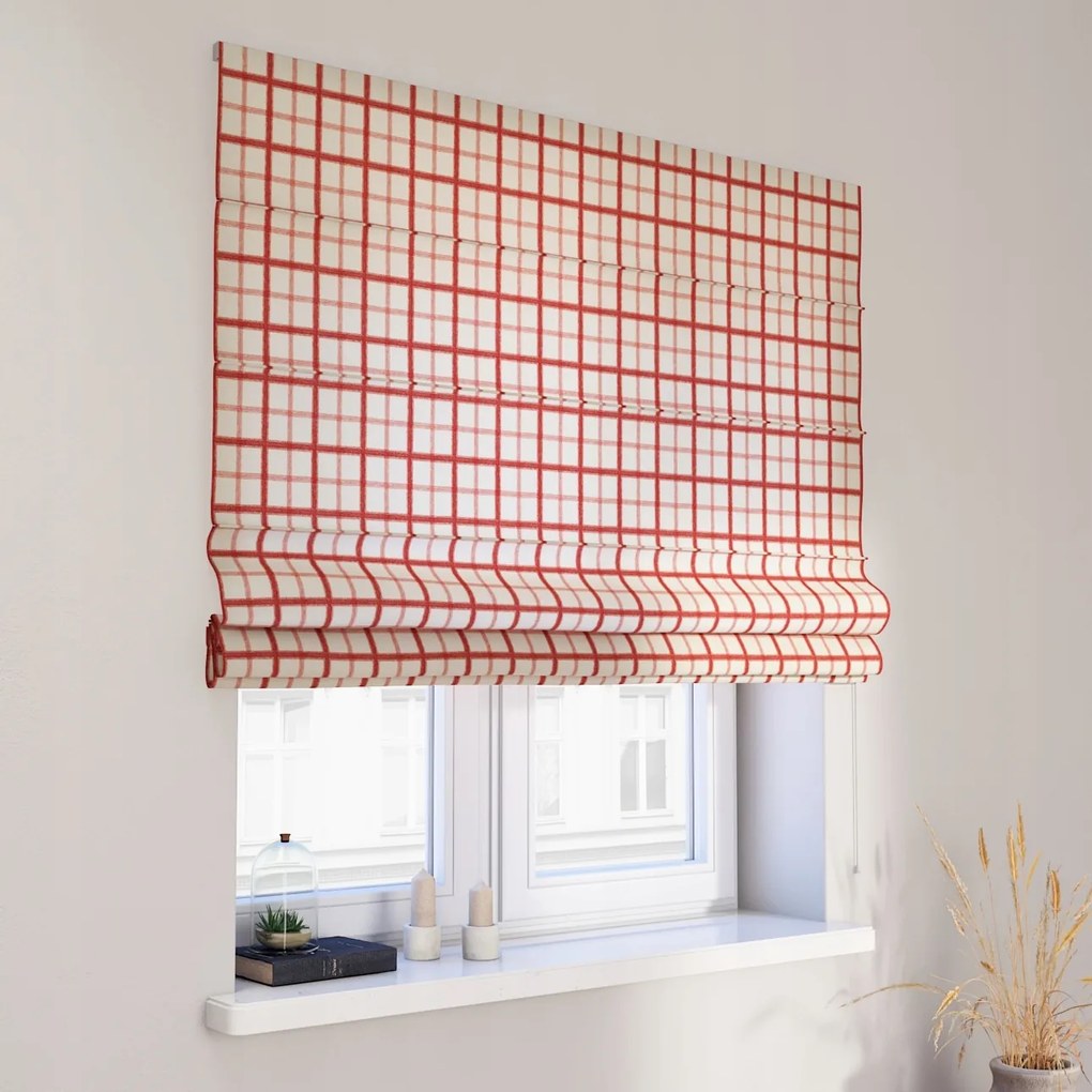 Kész római roló Capri 160x170cm piros