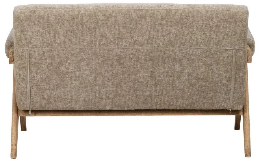 Bézs zsenília kanapé 134 cm Rest – Ixia