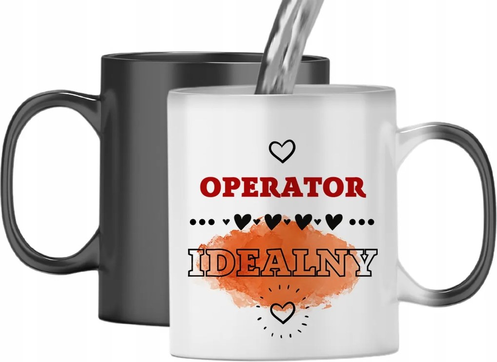 Mágikus Bögre A Kezelőnek Színváltós, fényképes nyomtatással