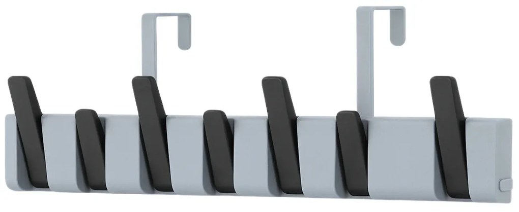 Fali fogas PIANO HANGER 45,5x11 cm, szürke-fekete