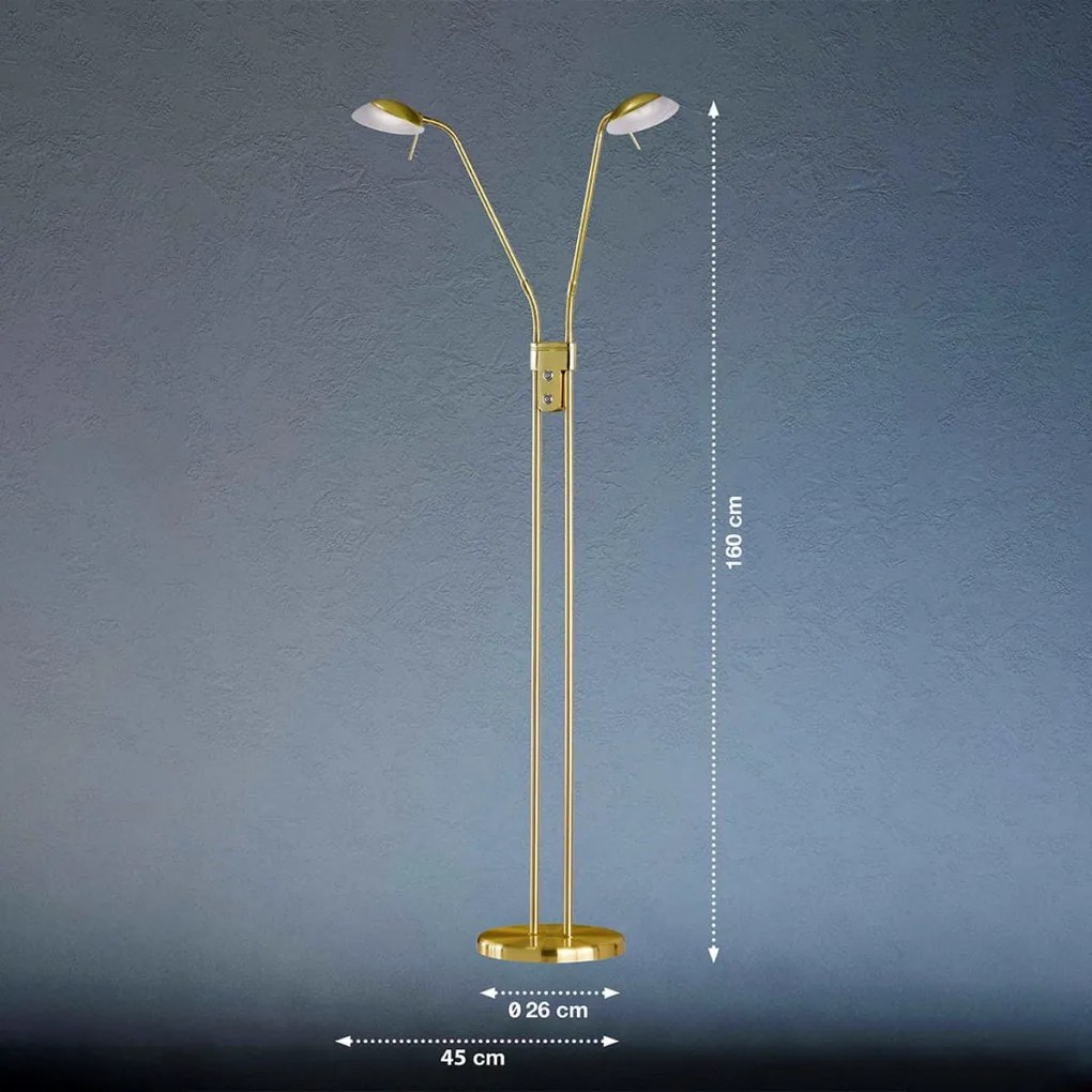 Fischer&Honsel Pool TW 40096 Állólámpa 2x5W/LED 2700K 1100 lm IP20