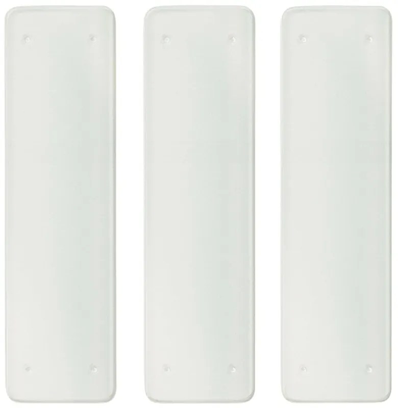 Üveg bútorelem - polc szett 3 db-os 110x1 cm Sitra – Kave Home