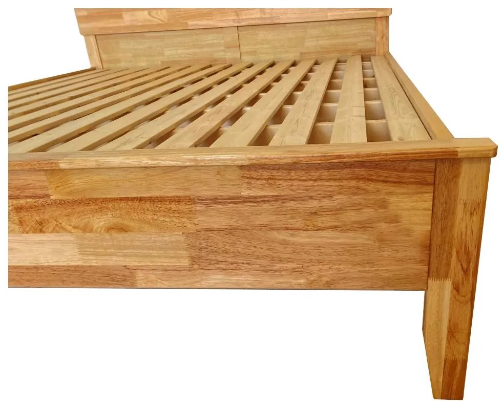 Franciaágy 160 cm Novedades (természetes) (ágyráccsal). 1116426